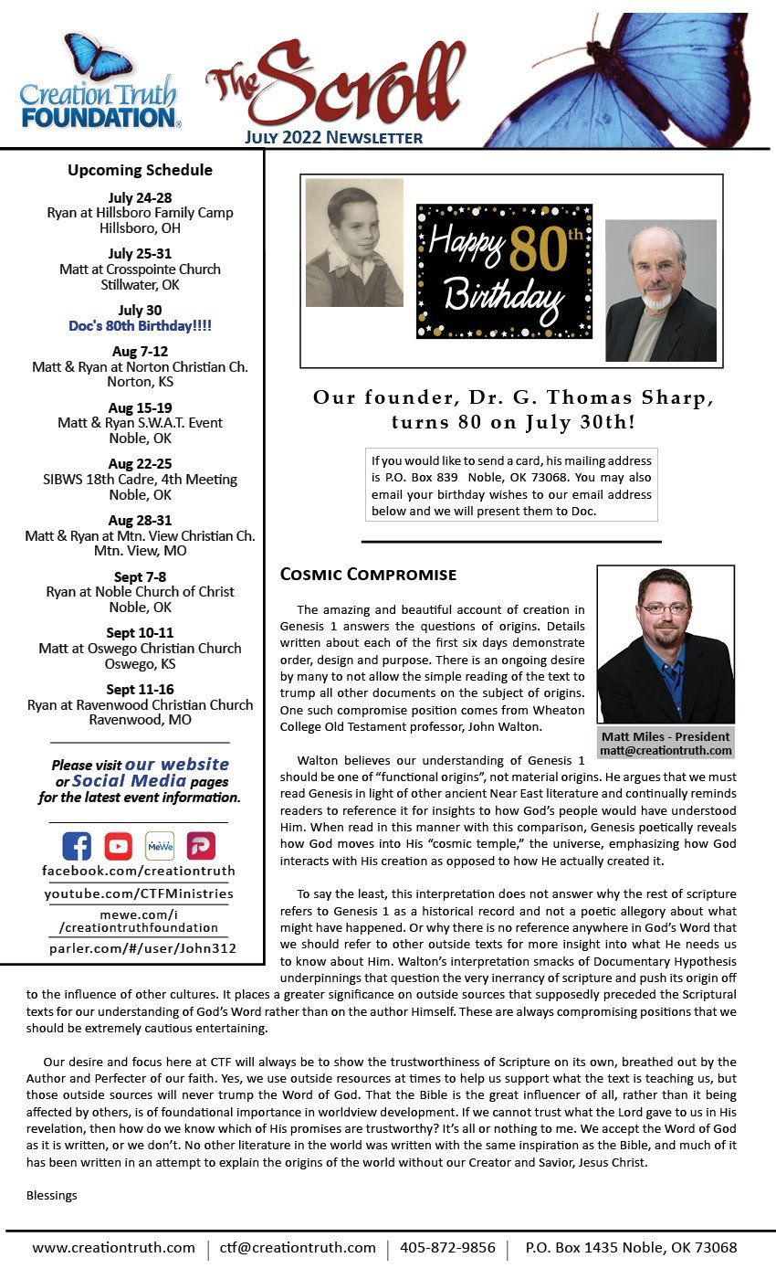 June Newsletter Front