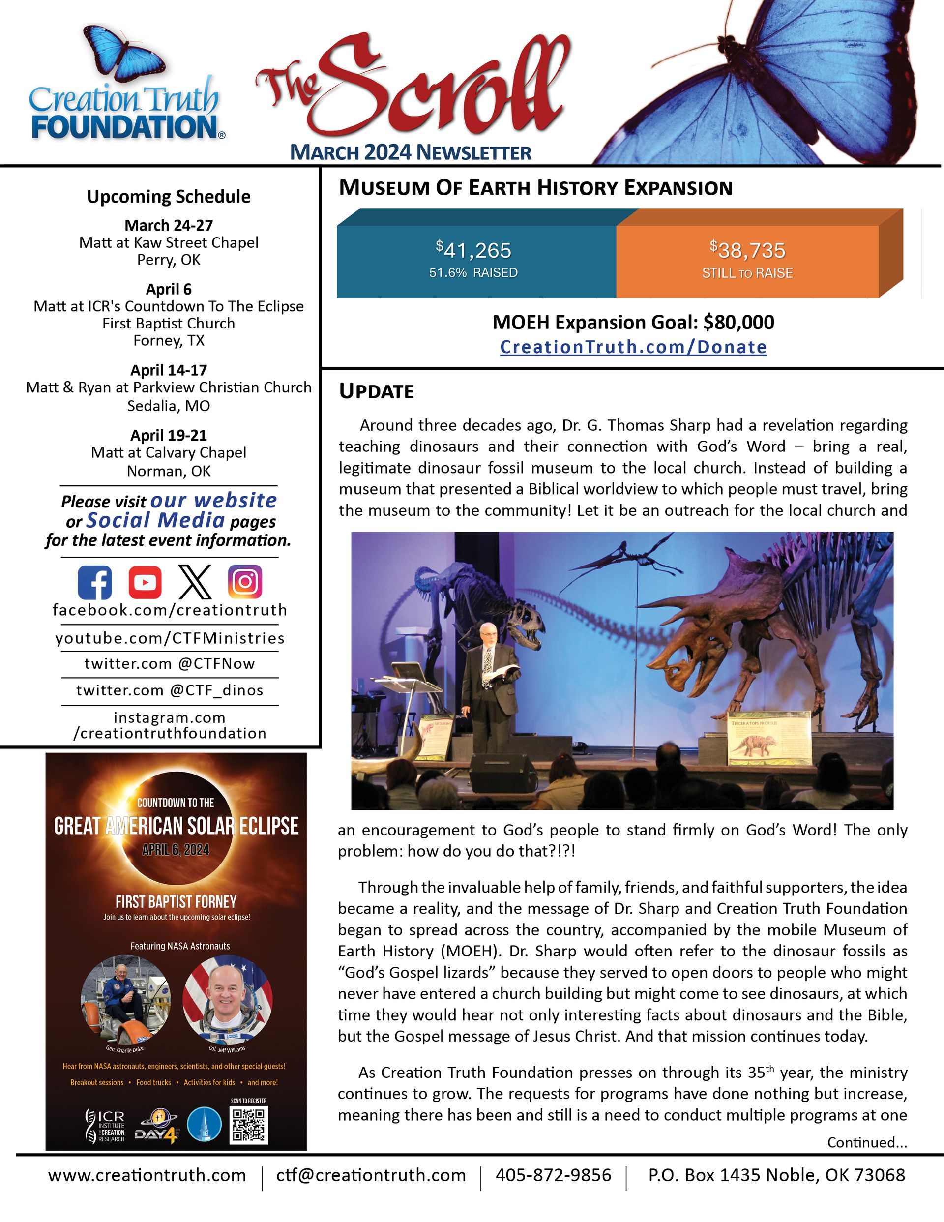 June Newsletter Front