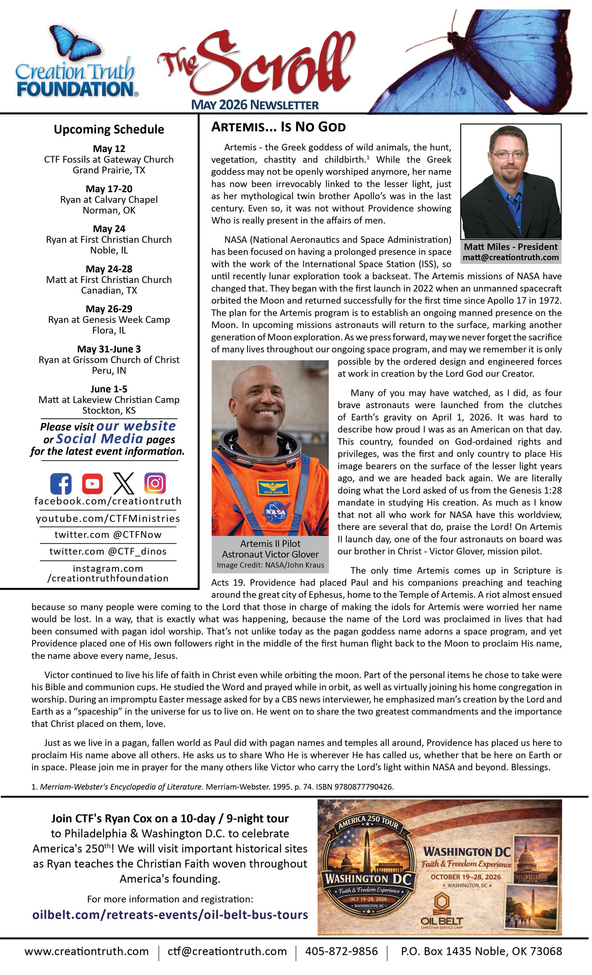 Sept/Oct Newsletter Front