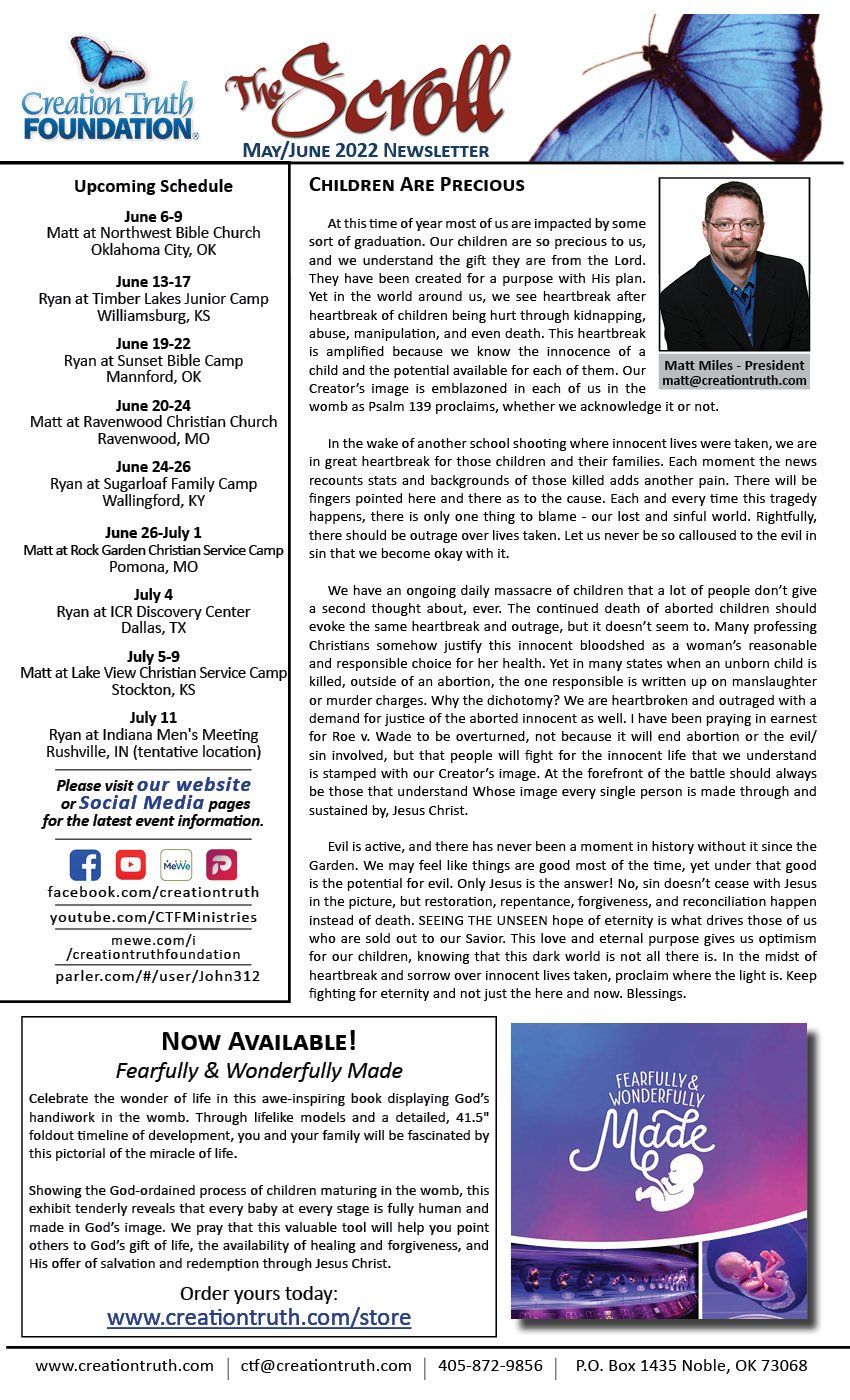 June Newsletter Front