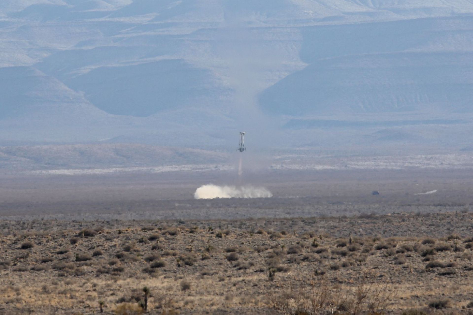 NS-29 rocket return