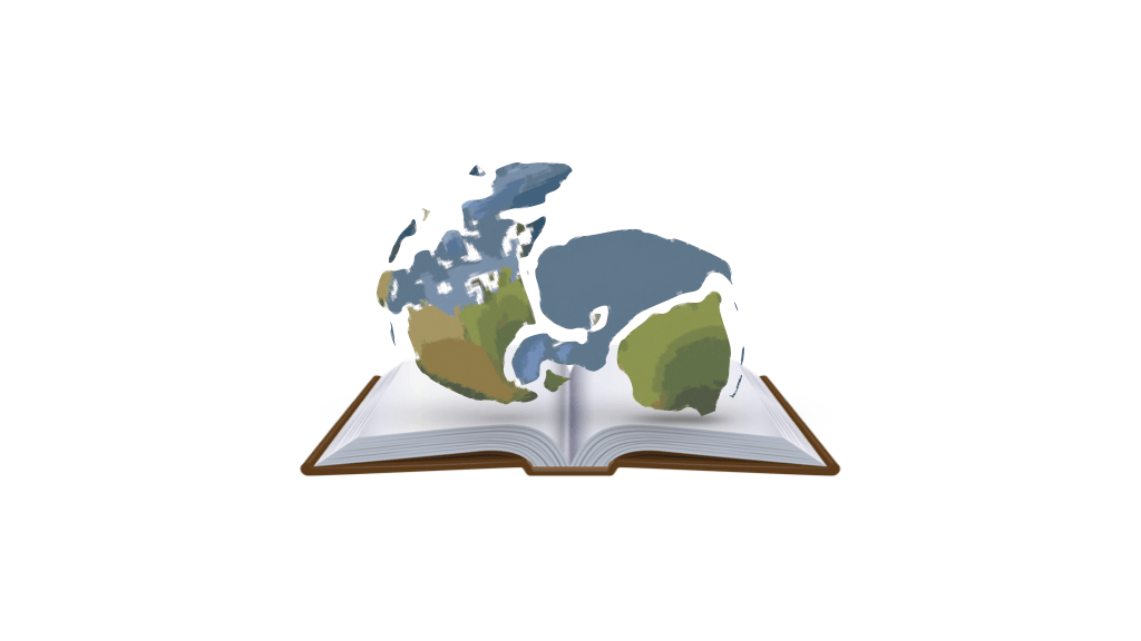 globe on book