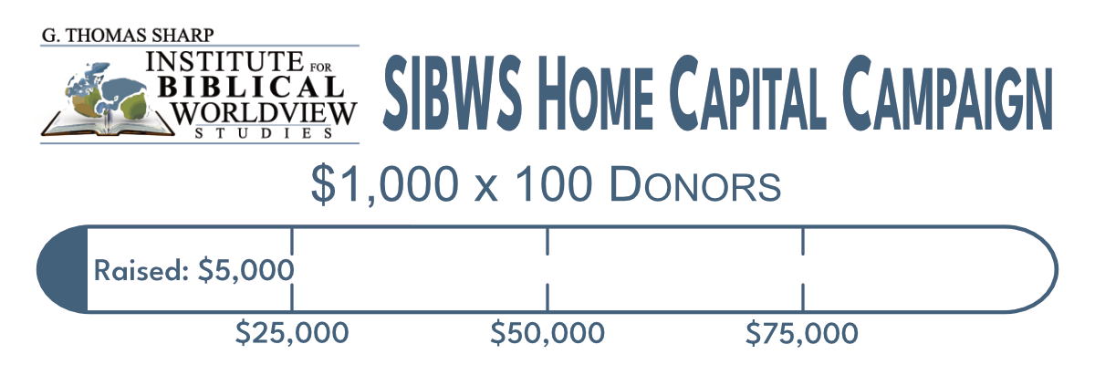 SIBWS Home Capital Campaign Progress Bar