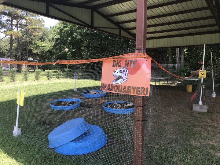 VBS decoration sign for Dig Site Headquarters