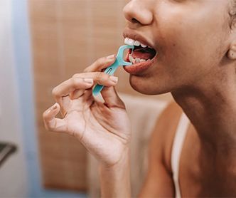 REGULAR FLOSSING