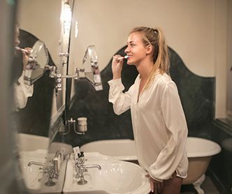 BRUSH TWICE A DAY