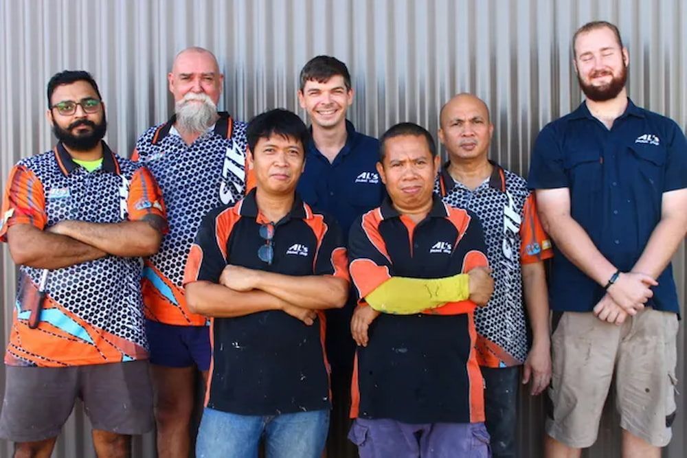 Al's Panel Shop Team — Al's Panel Shop in Berrimah, NT