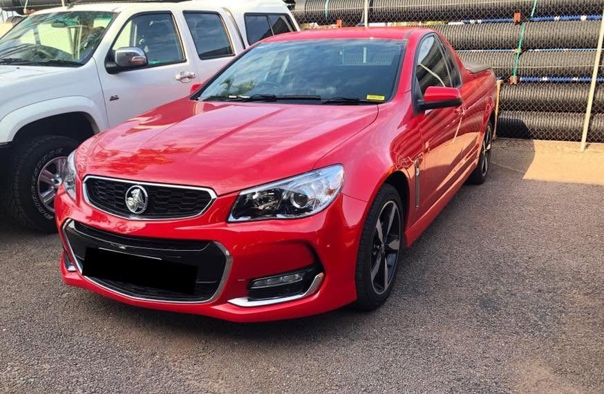 Red Car After Respray