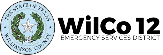 A logo for Wilco 12 emergency services district
