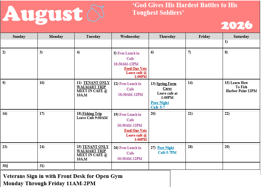 October Events