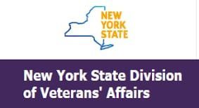 A logo for the new york state division of veterans affairs