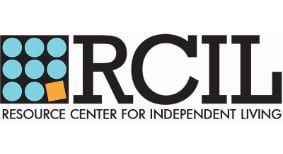 The logo for the resource center for independent living