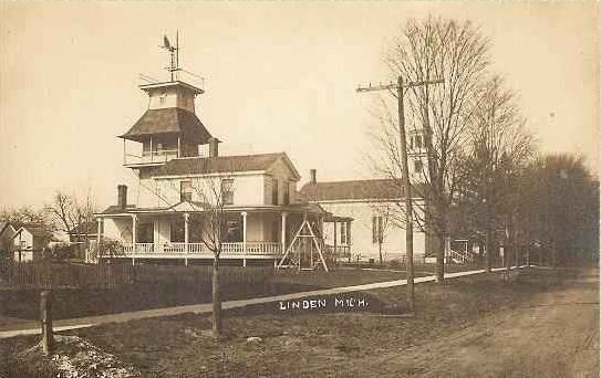 Historic Photo of a church in Linden.