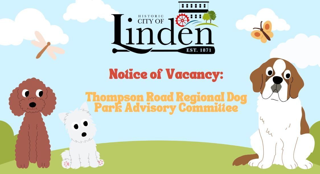 Continue reading about the Vacancy Notice - Thompson Road Regional Dog Park Advisory Committee.