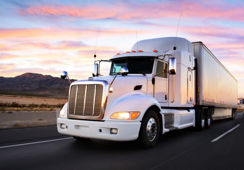 9 White Trucks