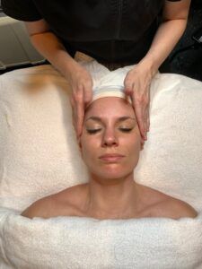 fall skincare facial