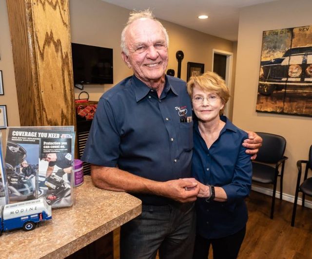 The owners of Dub's Garage
