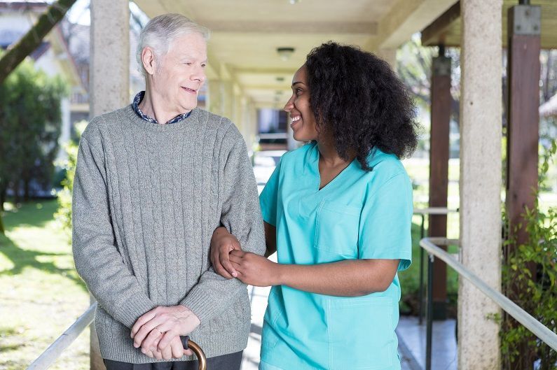 Sitter service in providing homecare