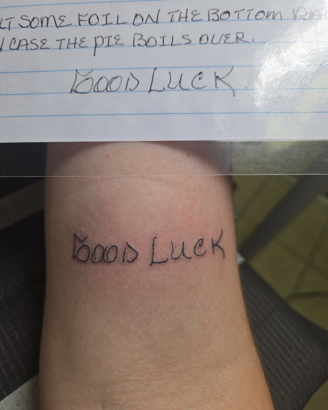 Tattoo of 