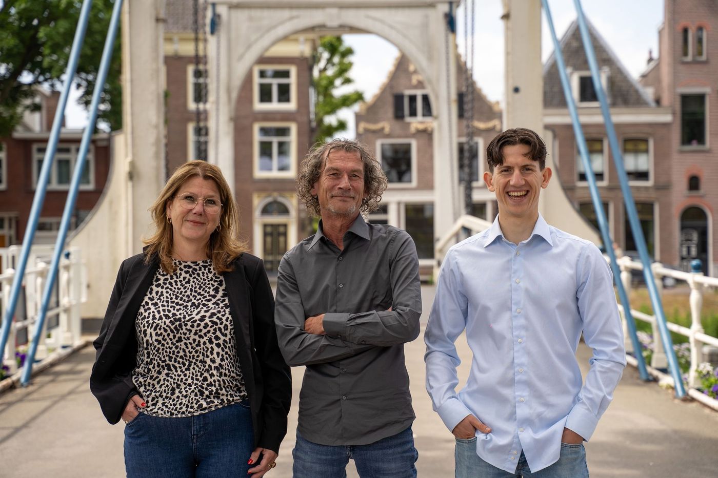 Pro-Tex Workwear familiebedrijf lachend buiten