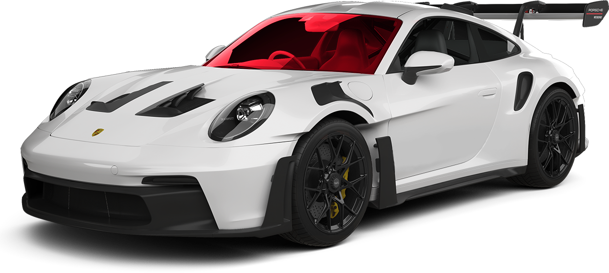 Porsche GT3RS - XPEL-Windshield-Protection-Film