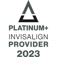 Platinum Invisalign Provider 2023 Logo