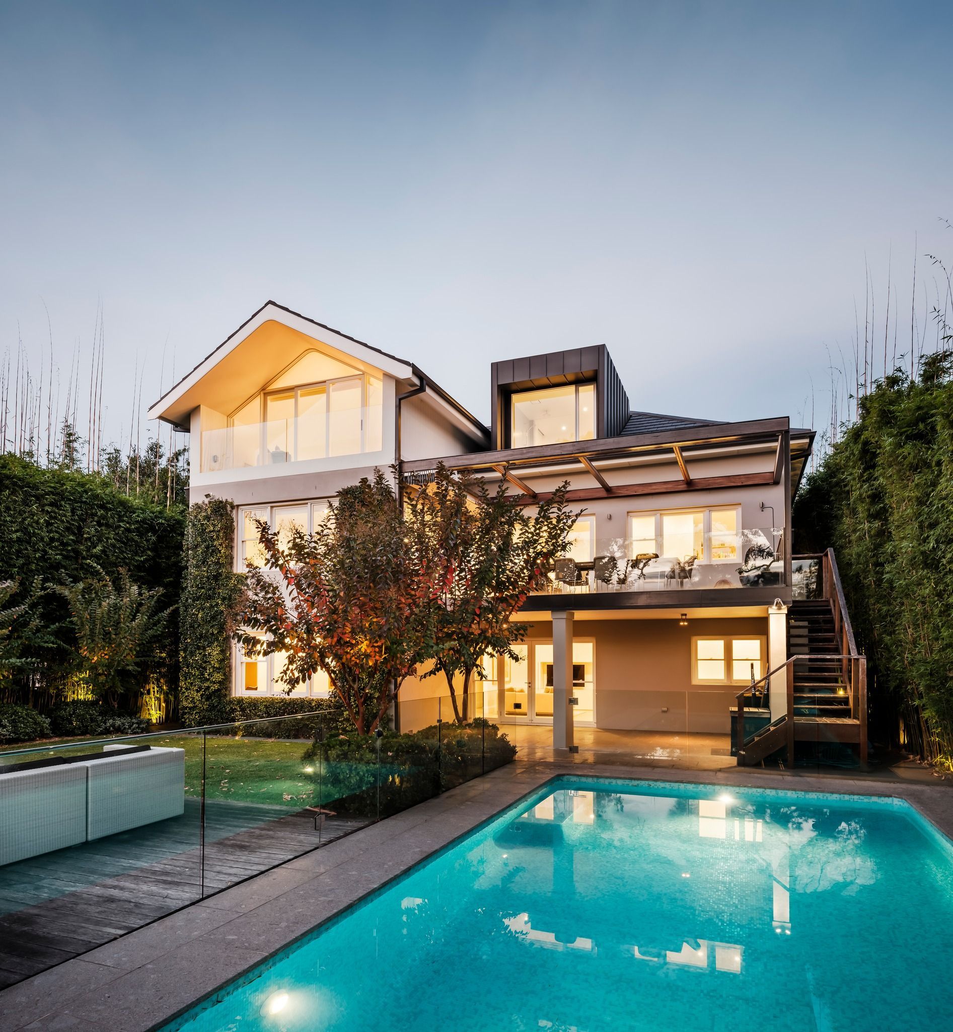 Two-story House With a Pool and Lush Greenery — Burmah Constructions In Kangaroo Valley, NSW