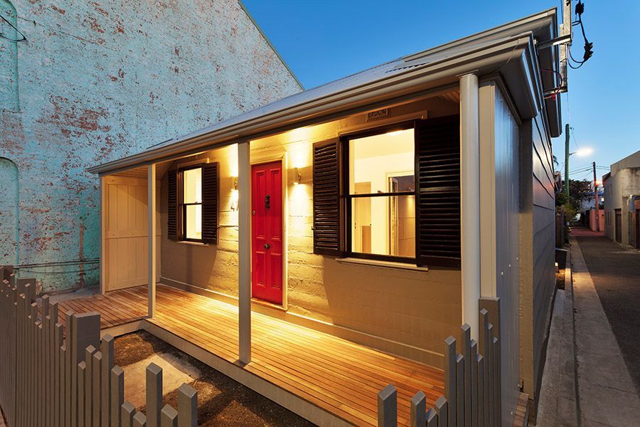 Small House With a Red Door — Burmah Constructions In Kangaroo Valley, NSW
