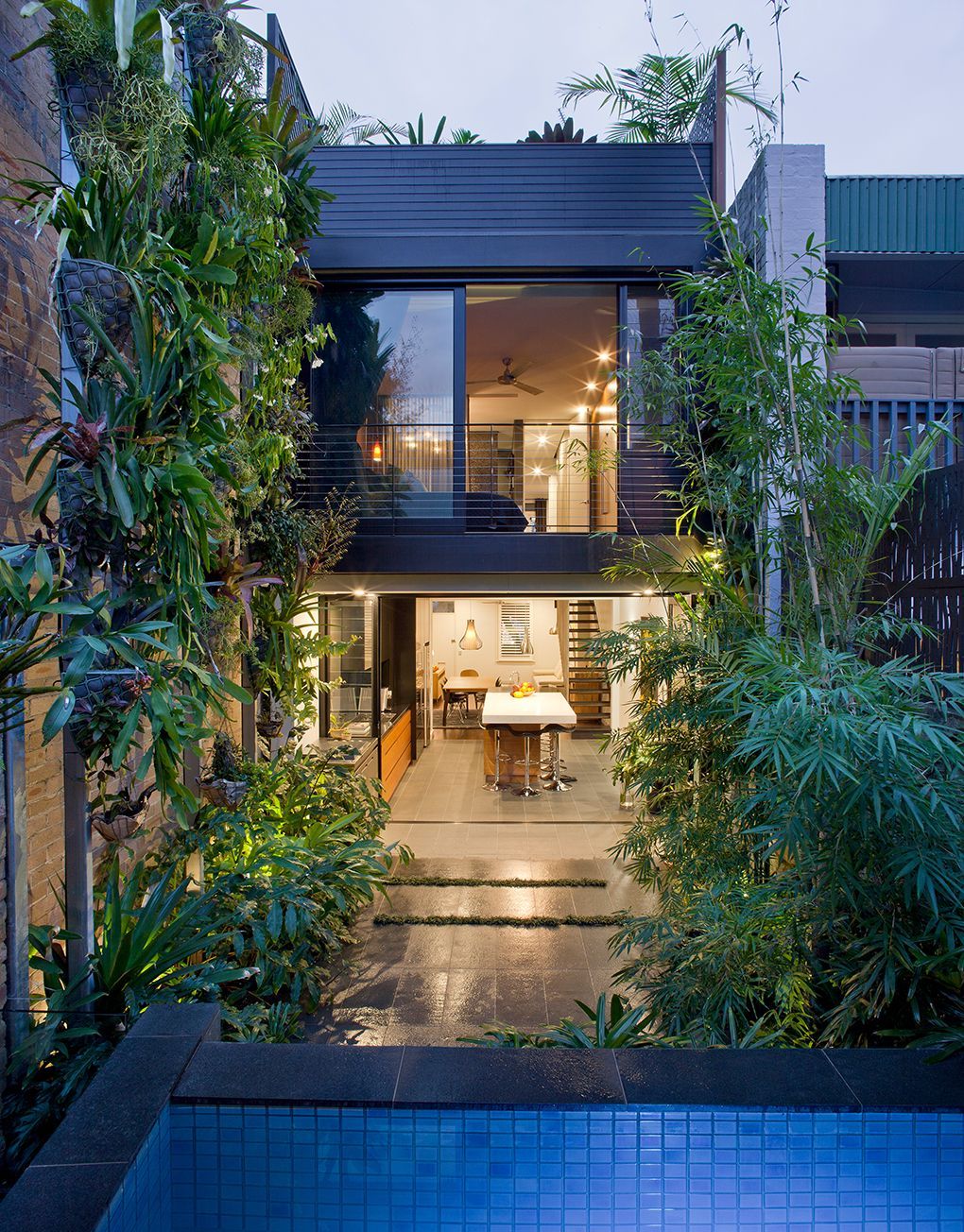 Modern House Exterior With Lush Greenery — Burmah Constructions In Kangaroo Valley, NSW