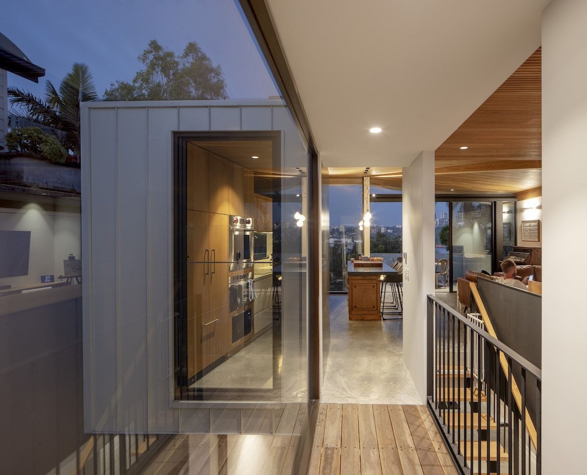 Modern Home Interior With an Exposed Metal-clad Kitchen — Burmah Constructions In Kangaroo Valley, NSW