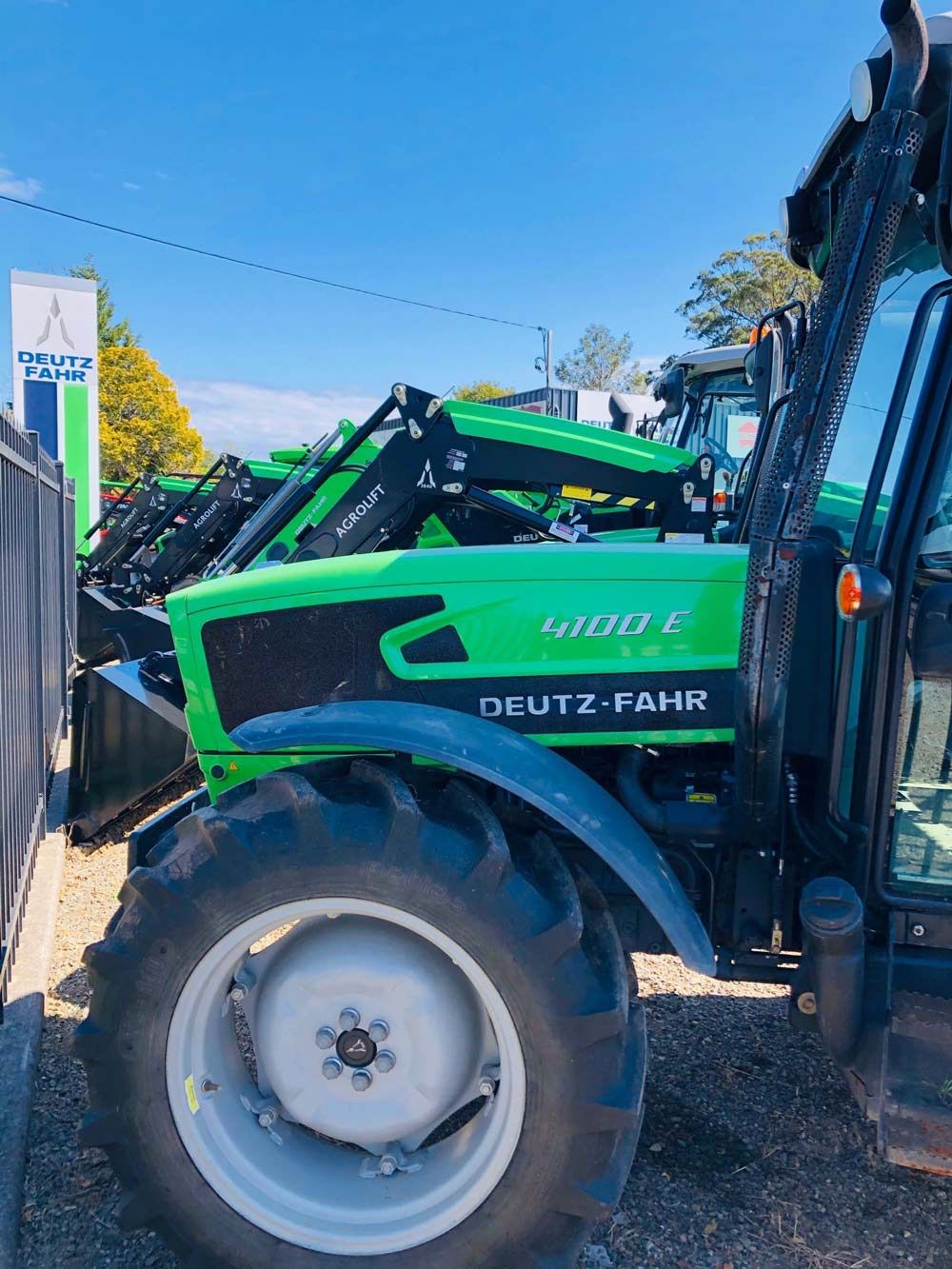 Reliable Agricultural Solution: 4100-E Deutz Fahr Tractor from Thompson's Farm Gear — Thompson's Farm Gear In Wingham, NSW