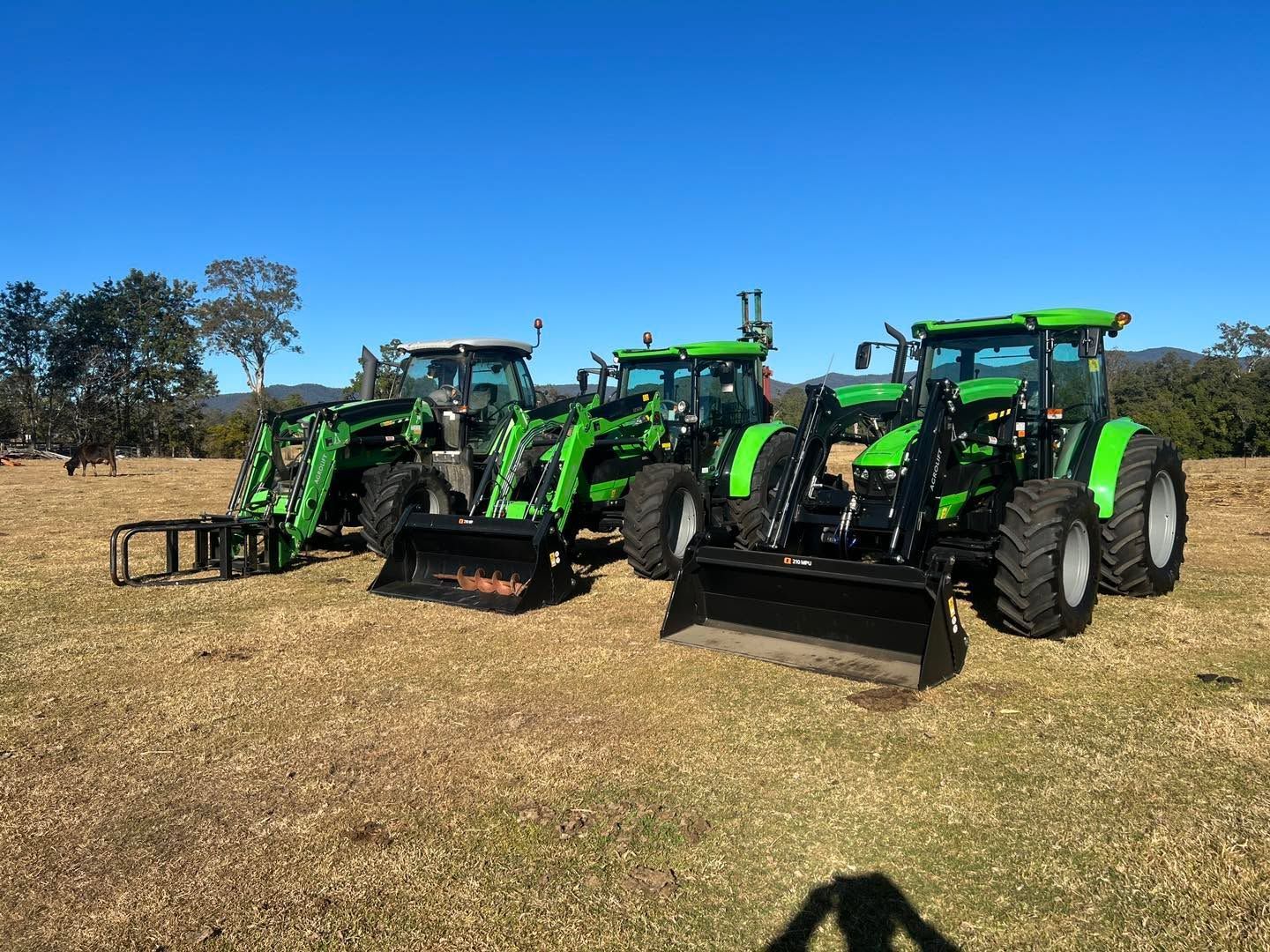 Close-Up View of a Tractor Ploughing in the Field — Thompson's Farm Gear In Wauchope, NSW