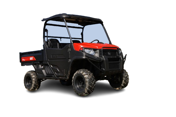 Black and Red Off-Road Utility Vehicle — Thompson's Farm Gear In Wauchope, NSW