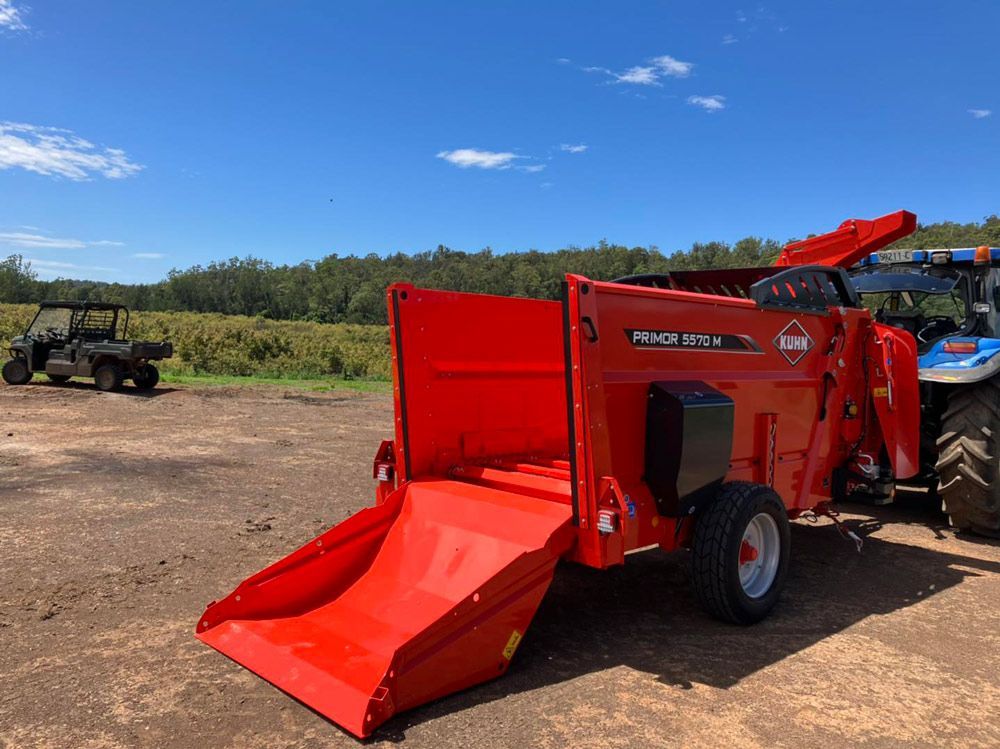 Red Kuhn Primor 5570-M Agricultural Machinery — Thompson's Farm Gear In Coffs Harbour, NSW