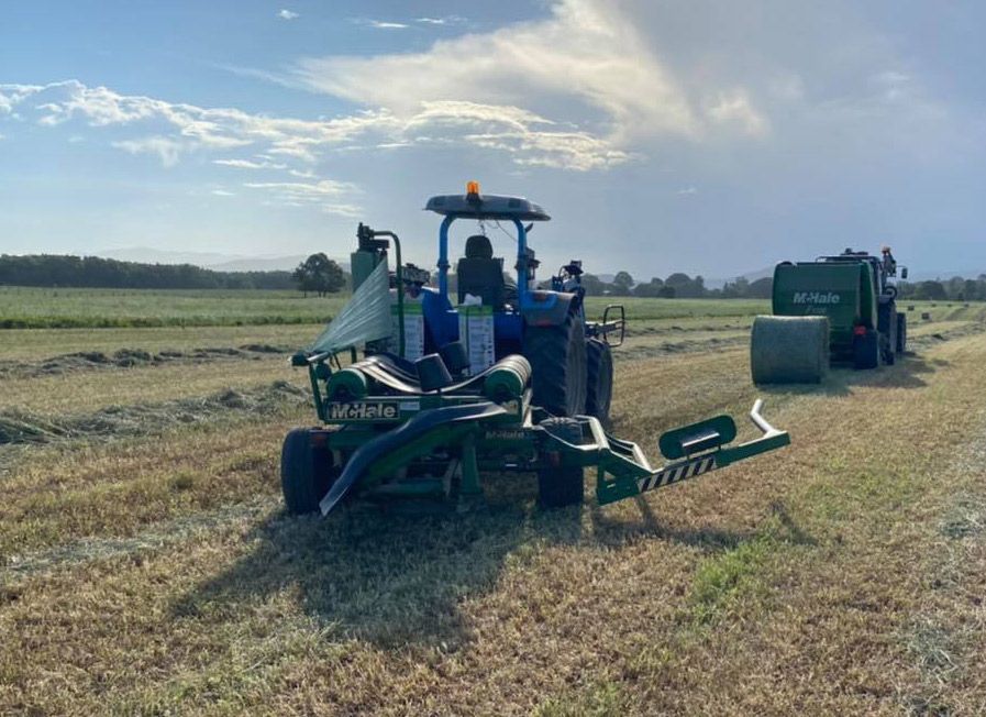 McHale Hay Machinery on the Farm — Thompson's Farm Gear In Coffs Harbour, NSW