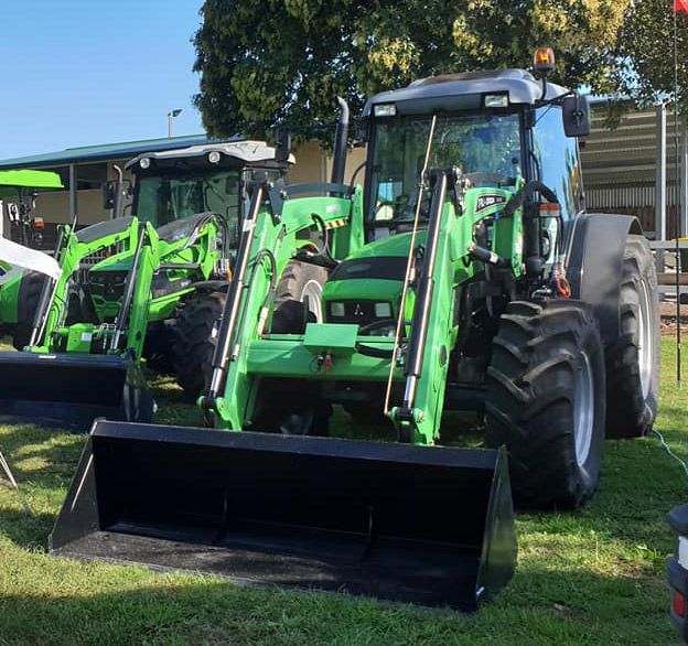 Display of a Parked Tractor Loader — Thompson's Farm Gear In Coffs Harbour, NSW