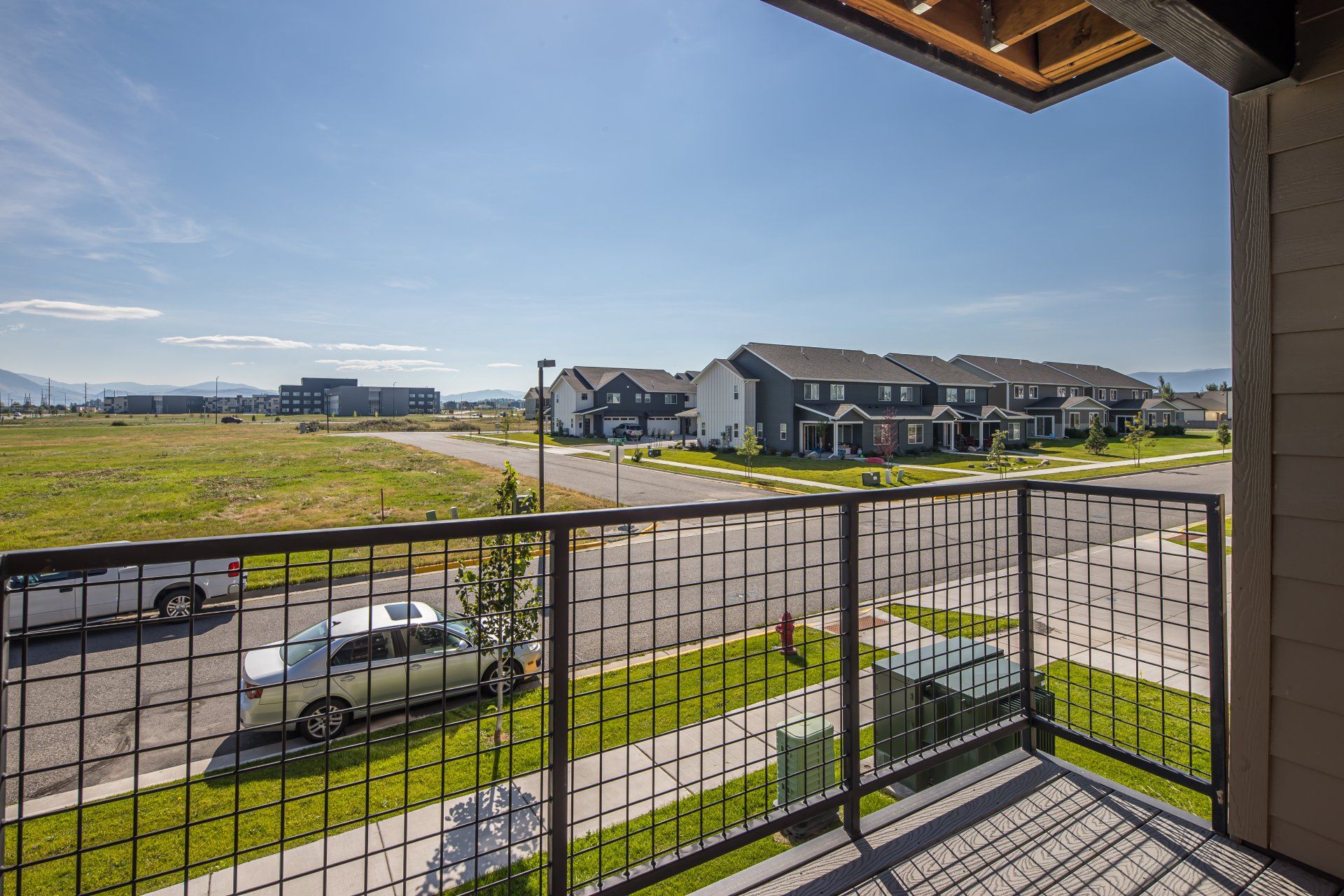 rosa apartments patio view