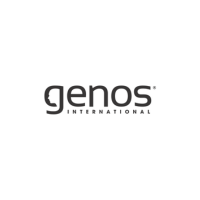 Genos International logo with the word