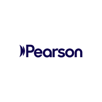 Pearson logo: dark blue text and arrows on white background.