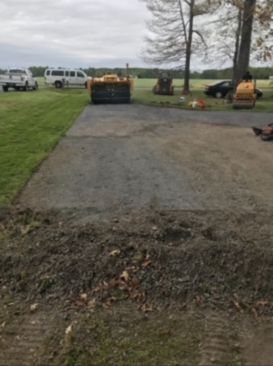 Before Road Repair — Saint Georges, DE — All Counties Paving