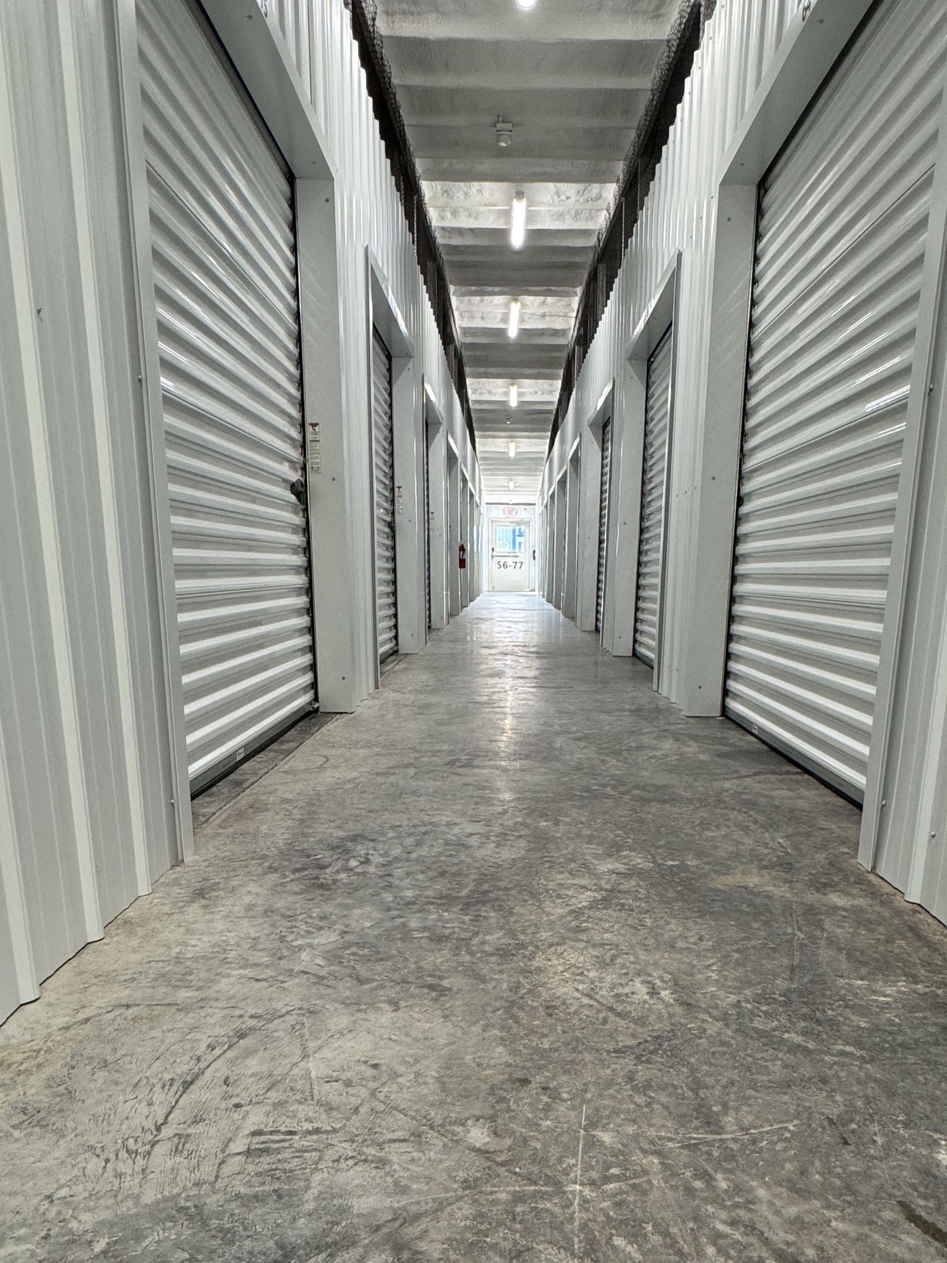 Climate controlled storage units at Box-it Storage in West Monroe, LA