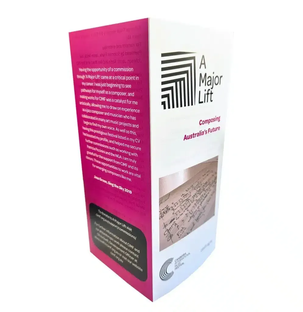 A Pink and White Box That Says a Major Lift — Brindabella Print In Pearce, ACT