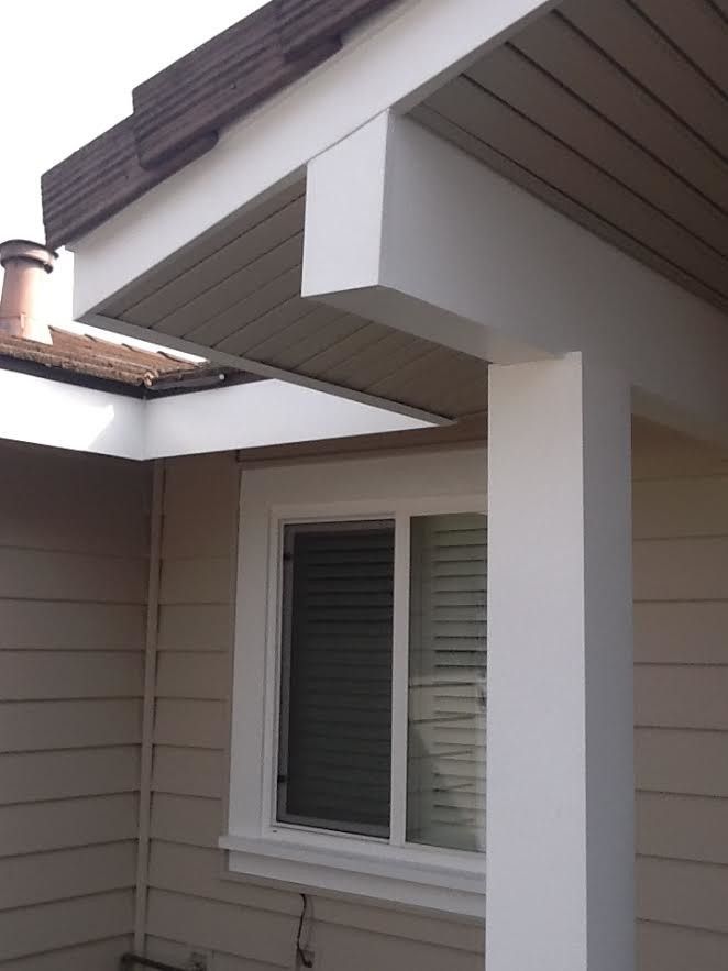 a house with a window and a roof
