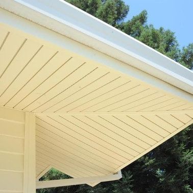 a close up of the ceiling of a house.