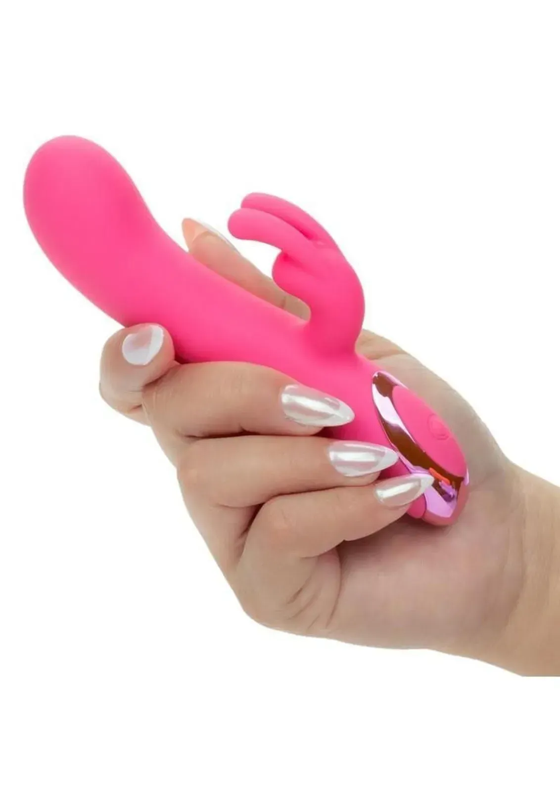 Pink rabbit dual stimulator vibrator and wellness accessories