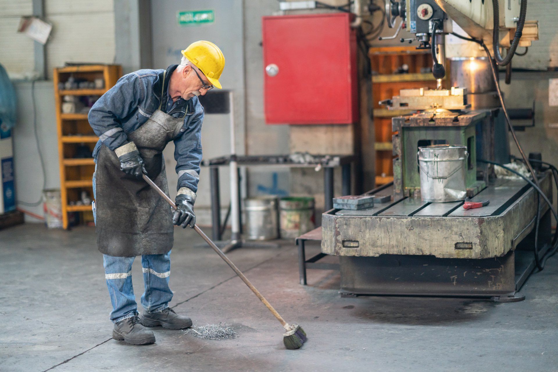 Cleaning Industrial Dirt — Elk River, MN — A Plus Cleaning Service, Inc. Cleaning Industrial Dirt — Elk River, MN — A Plus Cleaning Service, Inc.