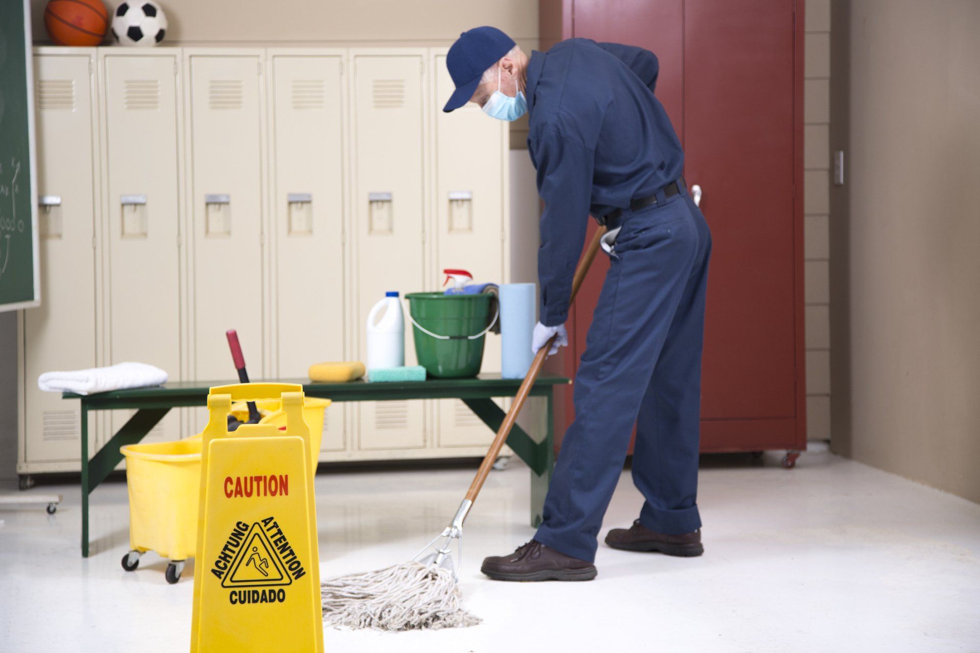 Mopping — Elk River, MN — A Plus Cleaning Service, Inc. Mopping — Elk River, MN — A Plus Cleaning Service, Inc.