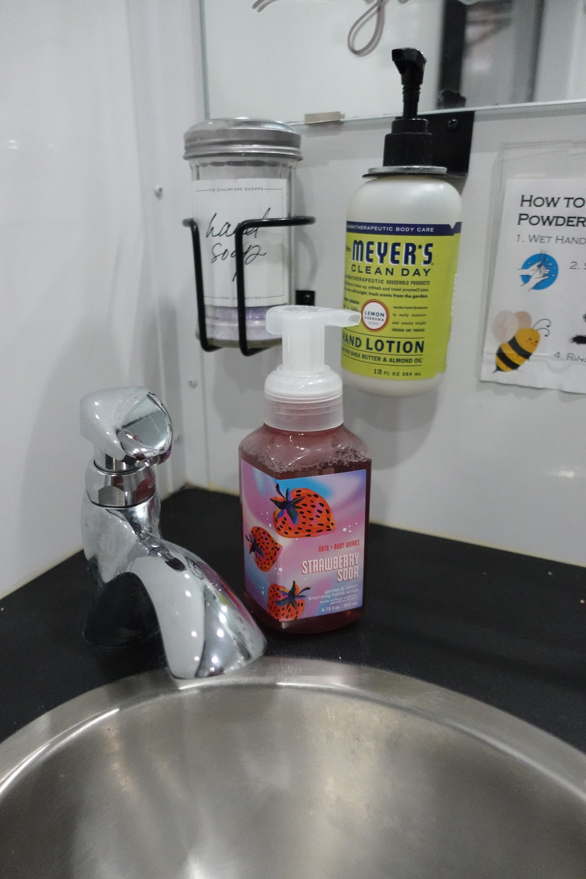 Sink with Hand Soap