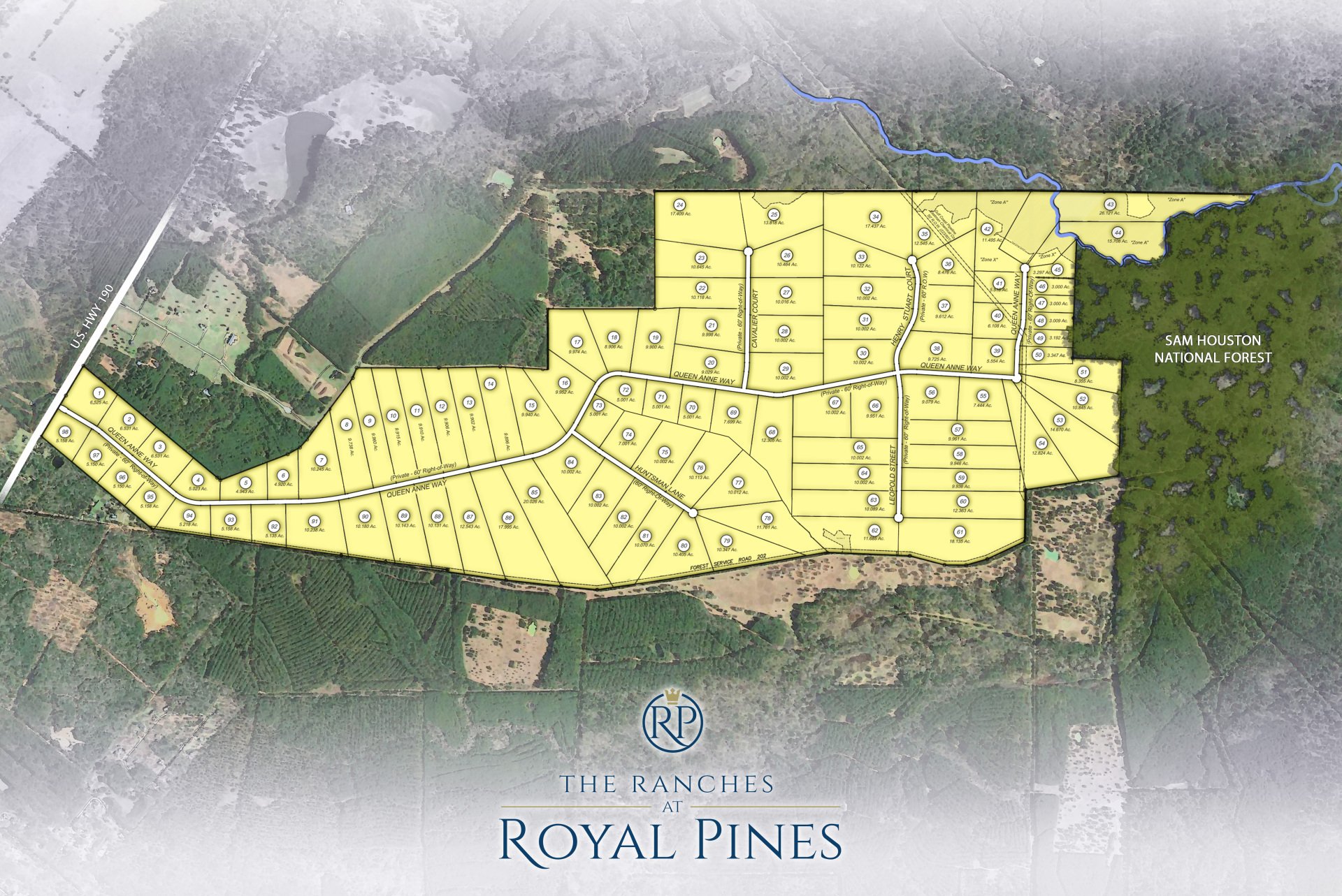 The Ranches at Royal Pines - Site Plan