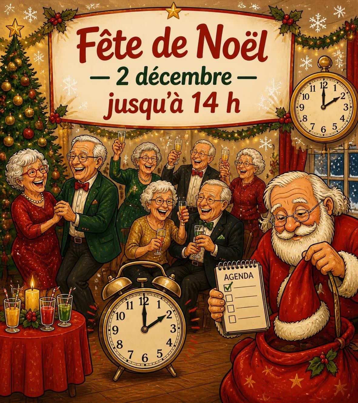 Alchamau | Fêtes de fin d'année des seniors maisonnais